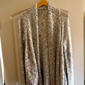 Calvin Klein Jeans Cardigan - Heathered, Soft and Perfect for Travel.